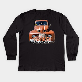 1948 Ford F1 Pickup Truck Kids Long Sleeve T-Shirt